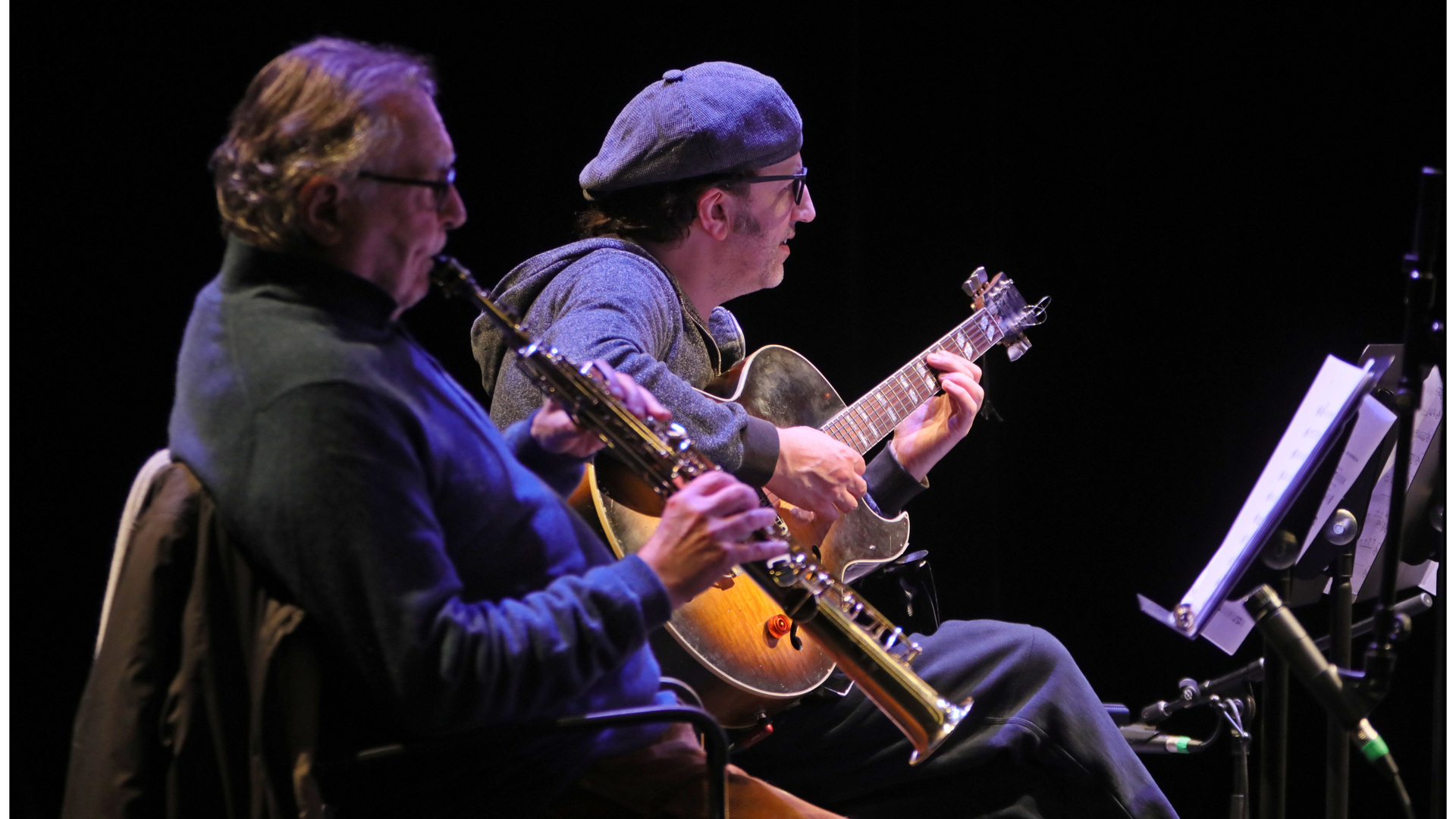 Musiciens jouant ensemble