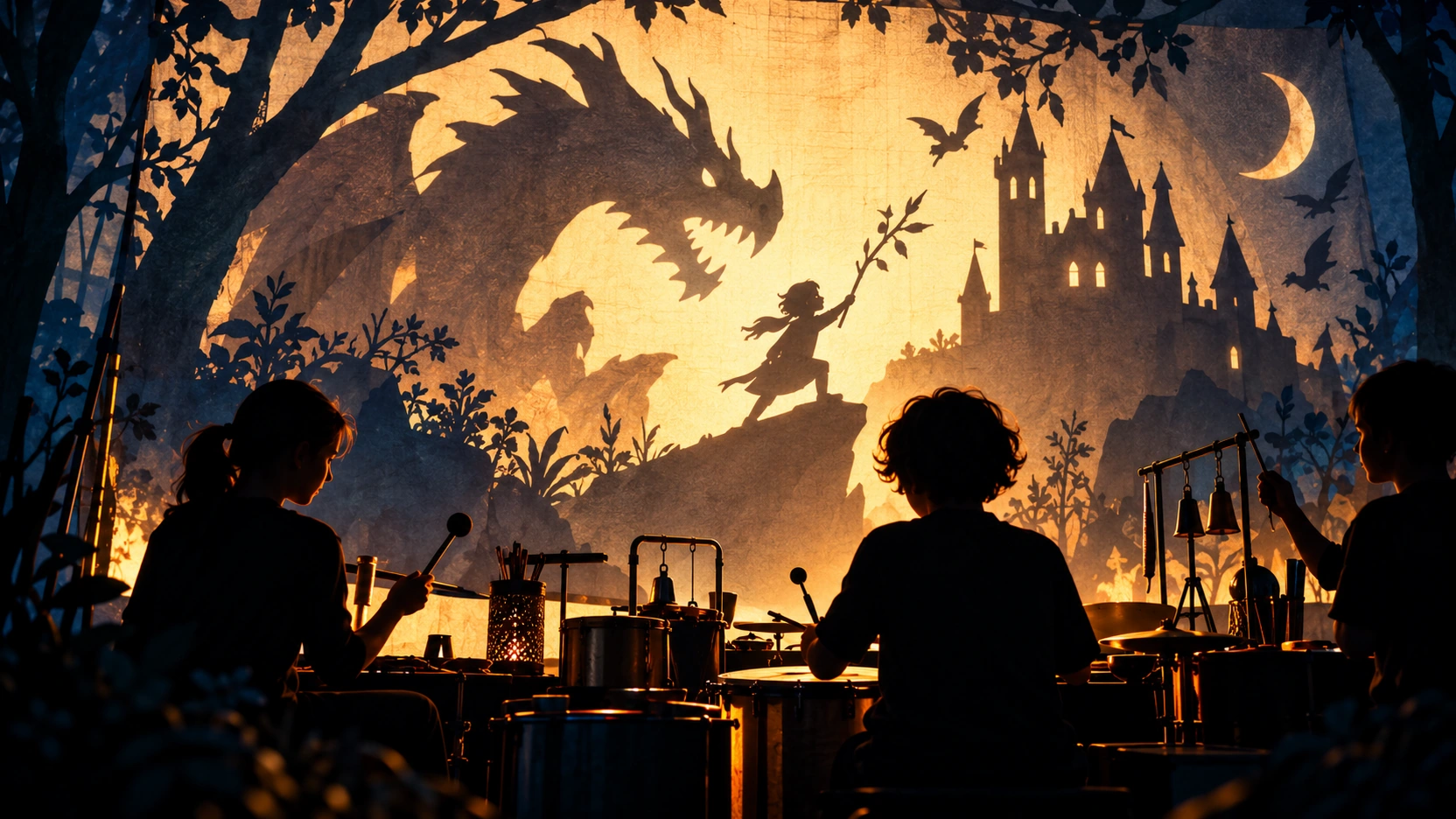 Illustration du projet Le concert des ombres
